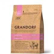 Grandorf Holistic & Hypoallergenic Puppy Lamb&Turkey сухой корм для щенков от 3 недель с ягенком и индейкой (на развес)